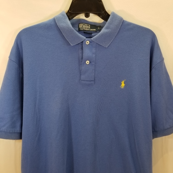 Polo Ralph Lauren Royal Blue Polo Shirt Large - Picture 3 of 15